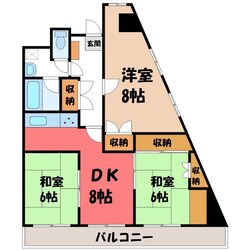 シティロイヤルコートの物件間取画像